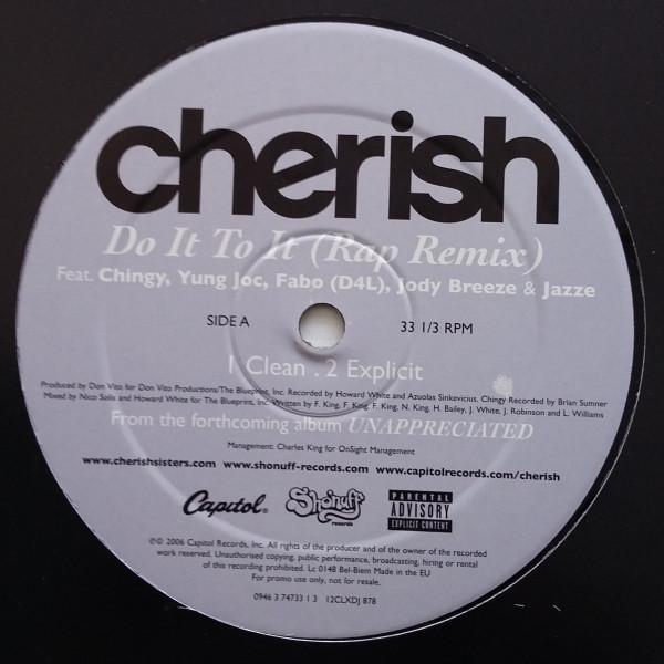 Cherish - Do It To It (Rap Remix)