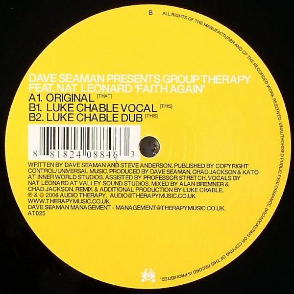 Dave Seaman, Nat Leonard, Group Therapy (2) - Faith Again
