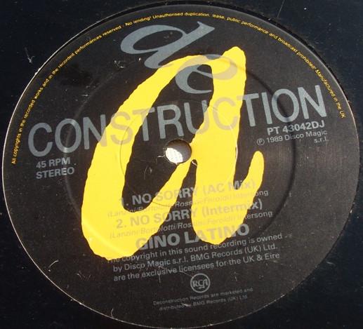 Gino Latino (2) - No Sorry