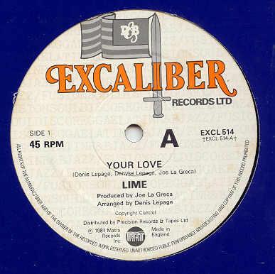 Lime (2) - Your Love